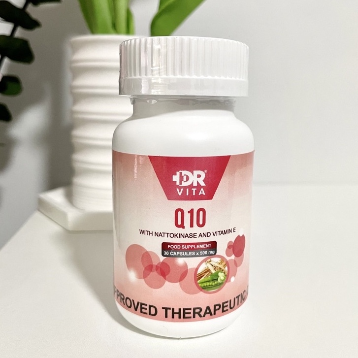 Dr. Vita Q10 with Nattokinase and Vitamin E | Shopee Philippines