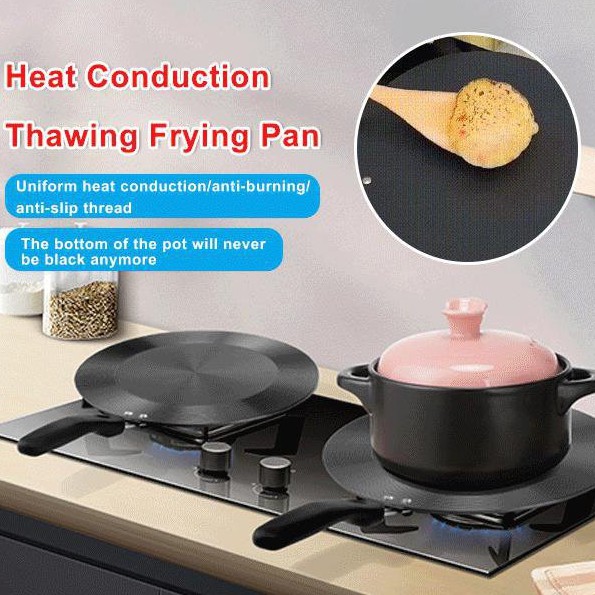 Kitchen Heat Conduction Thawing Frying Pan defrost chopping block