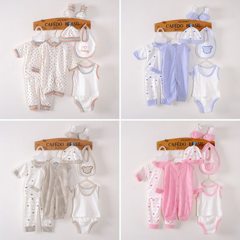 8 Pcs Set Newborn Baby Clothing Outfits Set Shopee Philippines