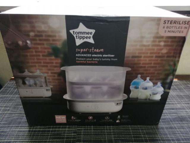 tommee tippee super steam advanced electric steriliser
