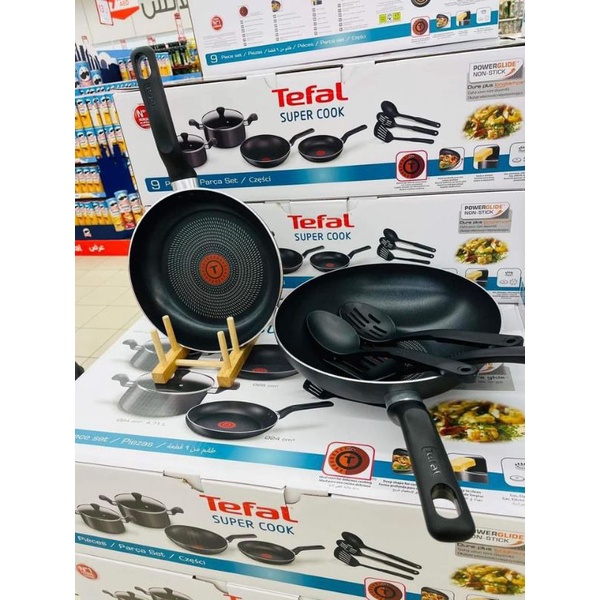 TEFAL SUPERCOOK COOKWARE 9PCS SET Shopee Philippines