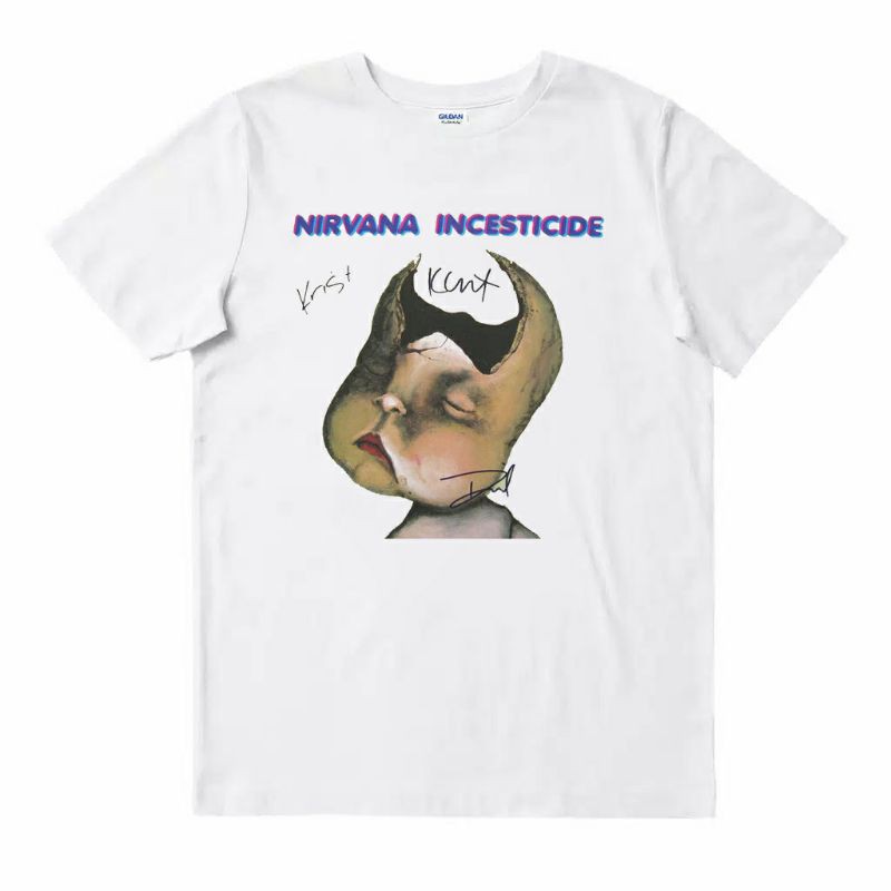 Nirvana Incesticide Kurt Kent Band T-shirt - Nirvana T-shirt / Nirvana T @  Shirt - Nirvana | Shopee Philippines