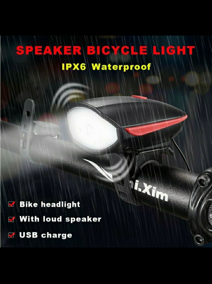 usb rechargeable bicycle headlight