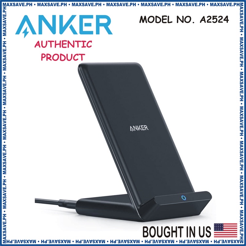 Anker 10W Wireless Charger, PowerWave Stand, QiCertified Shopee