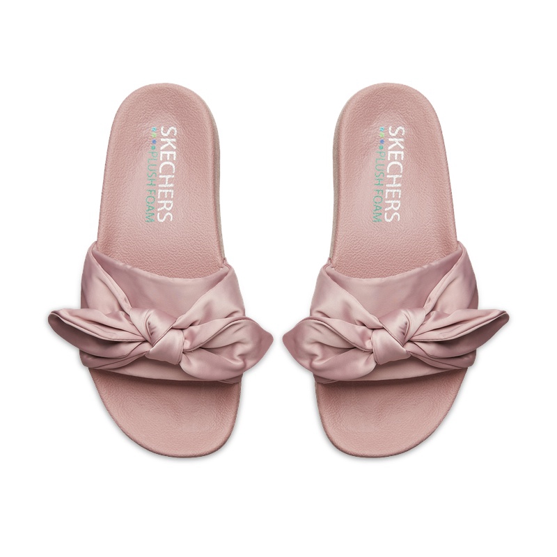 skechers satin bow