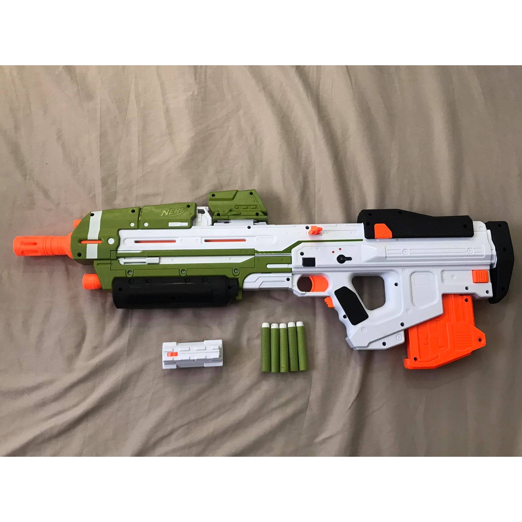 Nerf Halo MA40 Blaster Authentic Master chief toy | Shopee Philippines