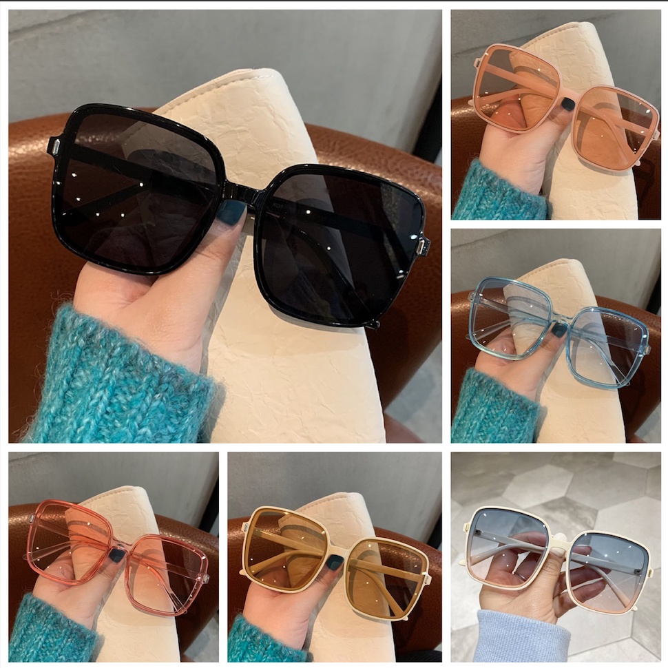 OVERSIZED SQUARE Sunglasses Women Eyewear Sunglass Summer Shades