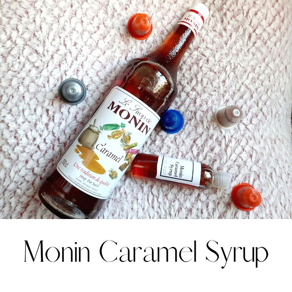 monin caramel syrup pump