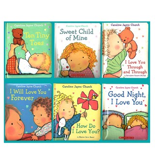 6 Book/set I Love You Through And Through/Ten Tiny Toe Love Good Night English Story Picture Childre #1