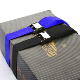 1M Buckle Tie-Down Belt Cargo Straps For Car Motorcycle Bike With Metal Buckle Tow Rope Strong Ratch #5