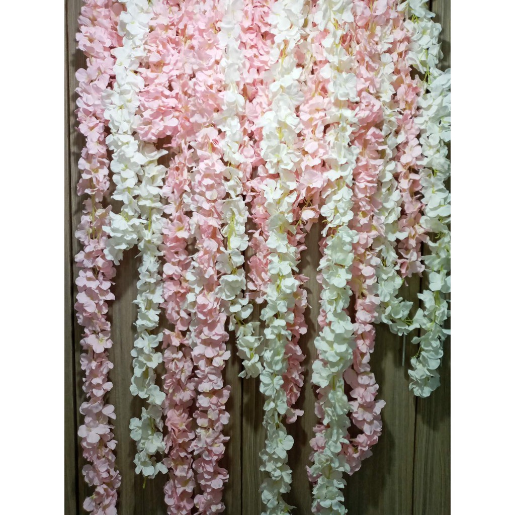 Westeria Leaves Artificial Wysteria Flower Wisteria Plant for Wall