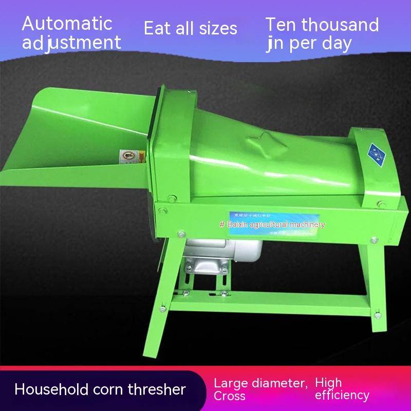 3HP electric motor corn thresher widecaliber corn sheller maize