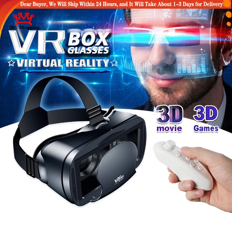 VR Glasses VR Box With VR Controller VRG Pro 3D