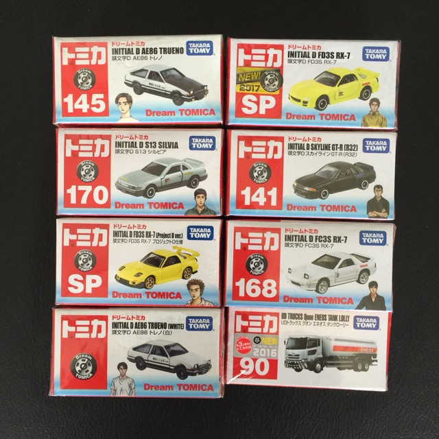 takara tomy initial d set