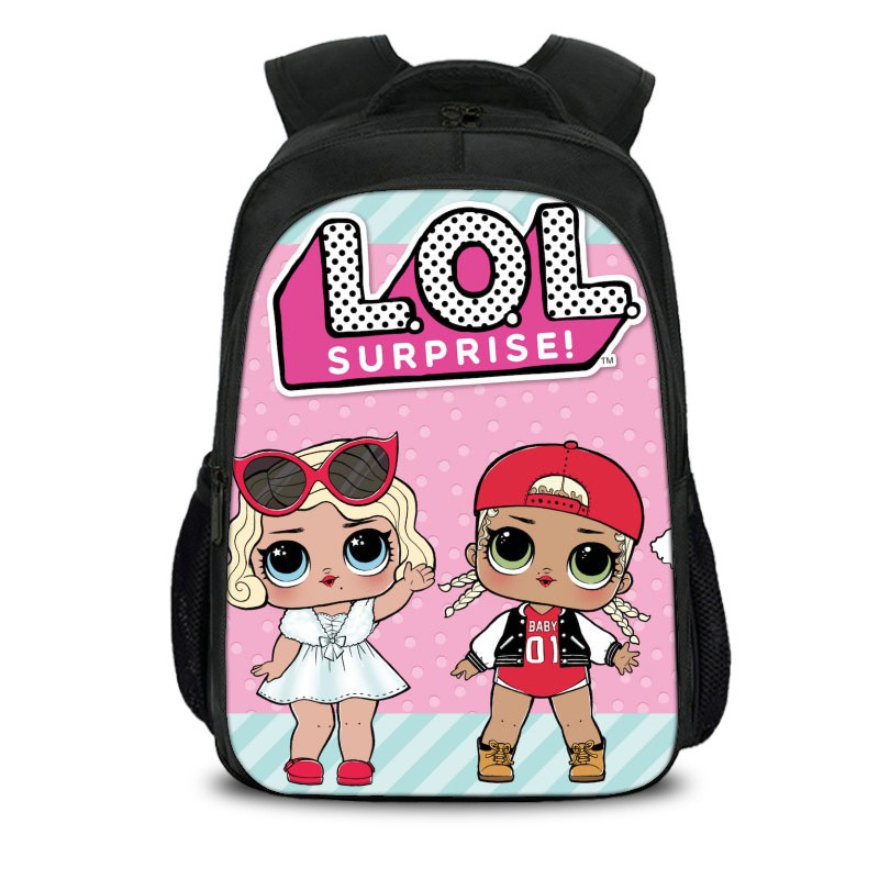 lol doll school bag