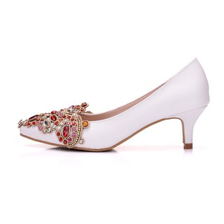 rhinestone wedding shoes