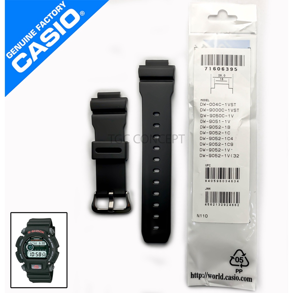BAND & BEZEL REPLACEMENT PARTS FOR G-SHOCK WATCH DW-9052-1V DW9052-1V DW9052