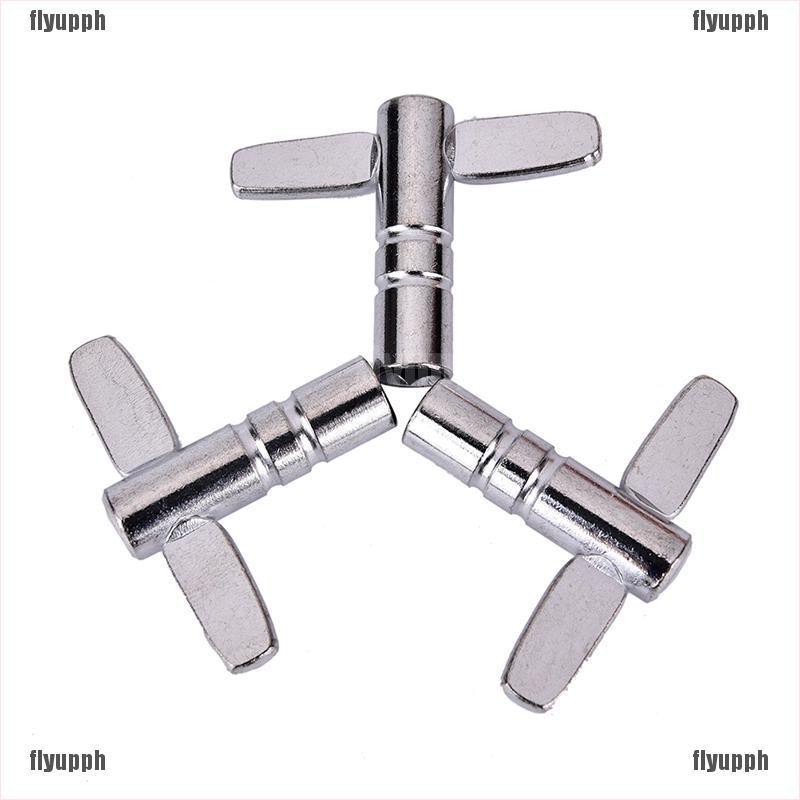 4Pcs Steel Drum Skin Tuning Keys Tuners Spinners Bass Drum Repair Tool 