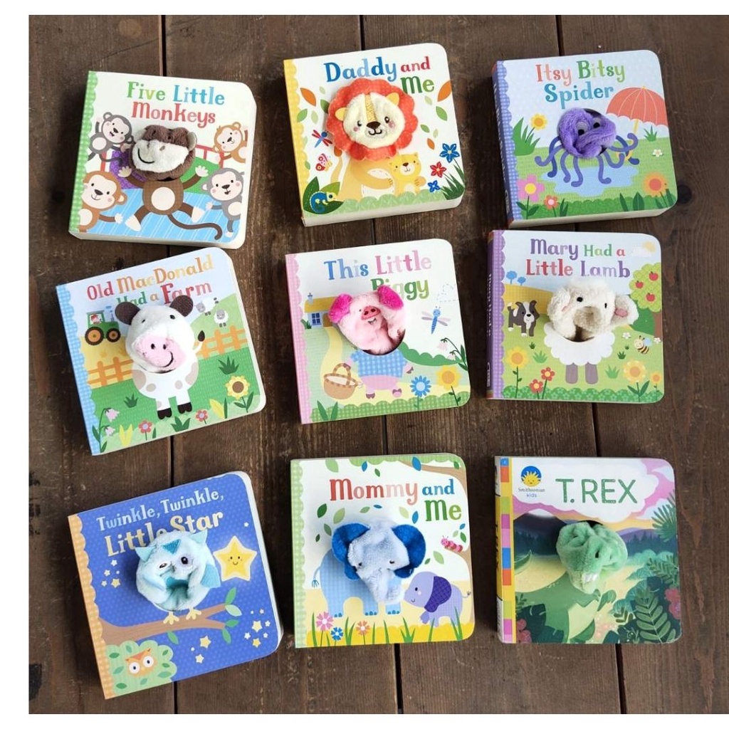 Finger Puppet Book (mini chunky board book) with some dents on book