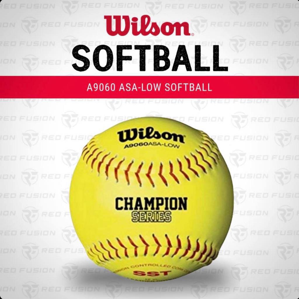 Wilson Softball Ball A9060 Asa Low Shopee Philippines