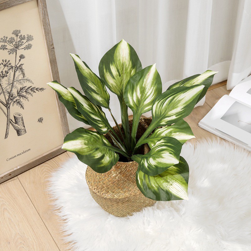 Artificial Plant Home Decor Lifelike Thick Plants Fake Ee Philippines - Fake Plants For Home Decor