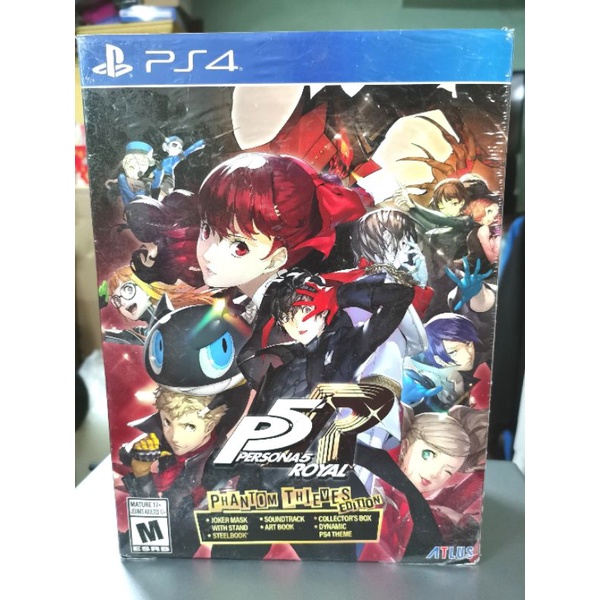 Persona 5 Royal Phantom Thieves Edition (Sealed) for PS4 and PS5 ...