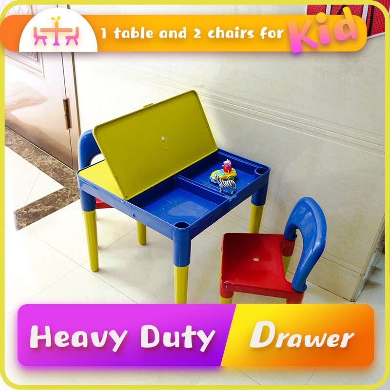 kids learning table and chair
