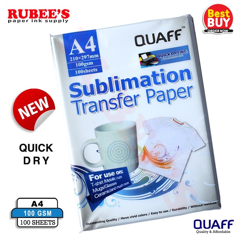Sublimation Transfer Paper Size Shopee Philippines
