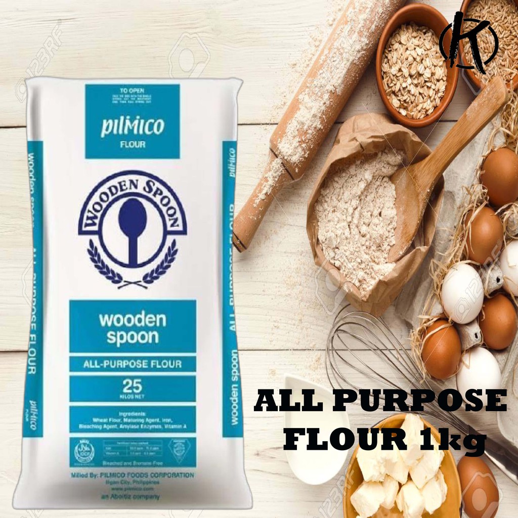 All Purpose Flour 1kg ( Pilmico Wooden Spoon First Class Flour ...