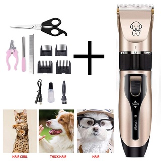 pet razor Boer Q7-3 Hot Sale Professional Grooming Kit Electric Rechargeable Pet Dog Cat Animal Hair