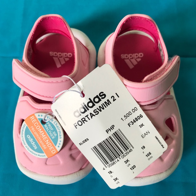 sandália adidas fortaswim c infantil