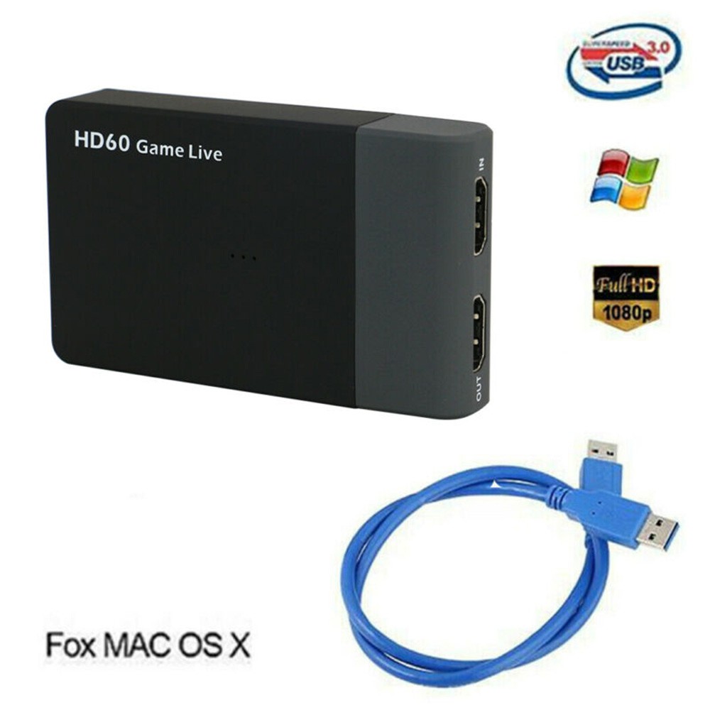 Hdmi Video Capture Card Usb 3 0 1080p Hd Recorder For Game Video Live Streaming Shopee Philippines