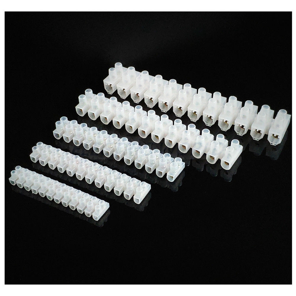Plastic terminal block Wire connector 5A 10A Dual Row 12 Positions