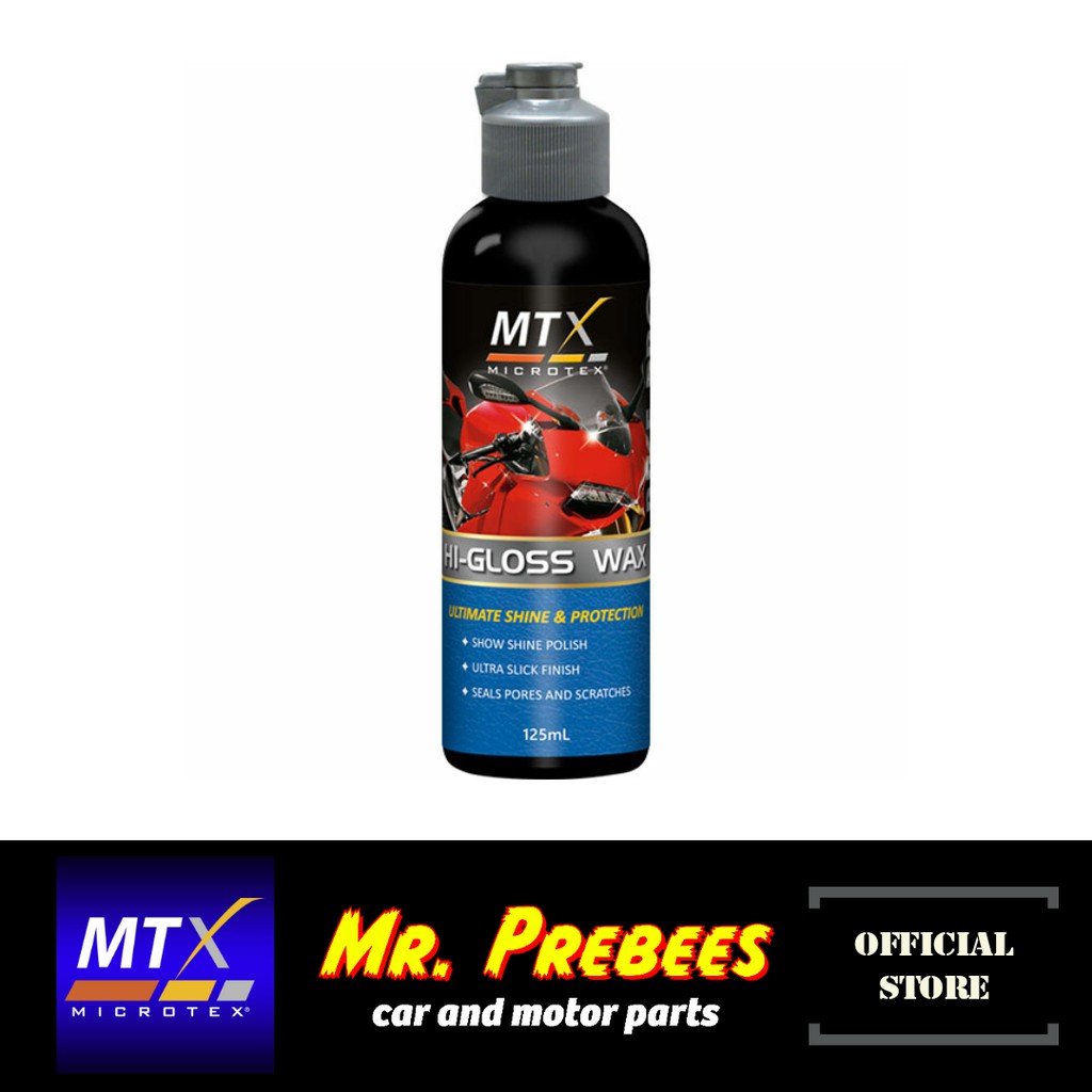 Microtex (MTX) Bike Hi-Gloss Wax 125ml | Shopee Philippines