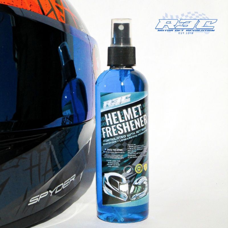 R3C Helmet Freshener 250 ml HYPOALLERGENIC 100% EFFECTIVE | Shopee