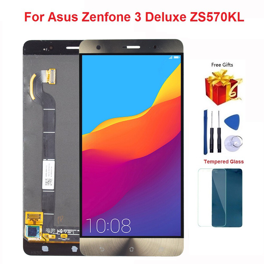 For Asus Zenfone 3 Deluxe Zs570kl Lcd Display Touch Screen Shopee Philippines