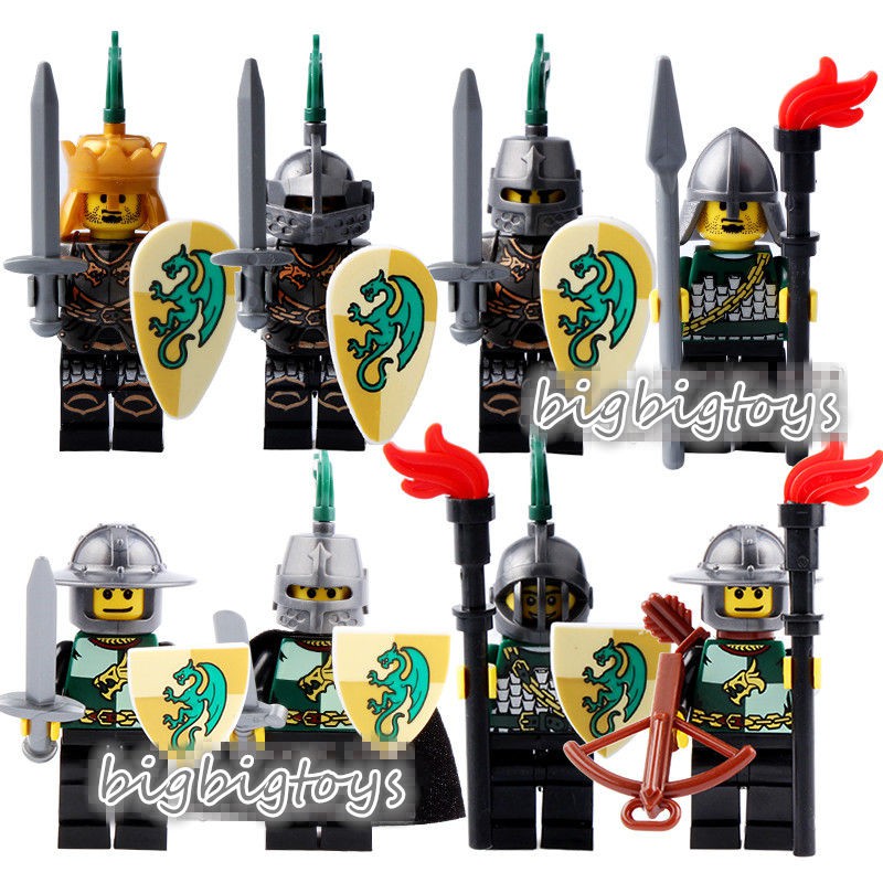 lego green dragon knights