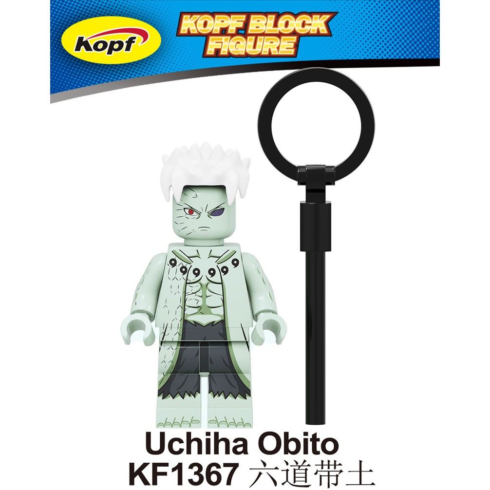HOT SALE Set 6 minifgures NARUTO character Konan Obito Hinata akatsuki lego MOC
