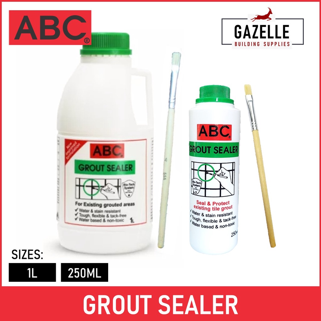 ABC Grout Sealer Water & Stain Resistance Water Based NonToxic 250ml