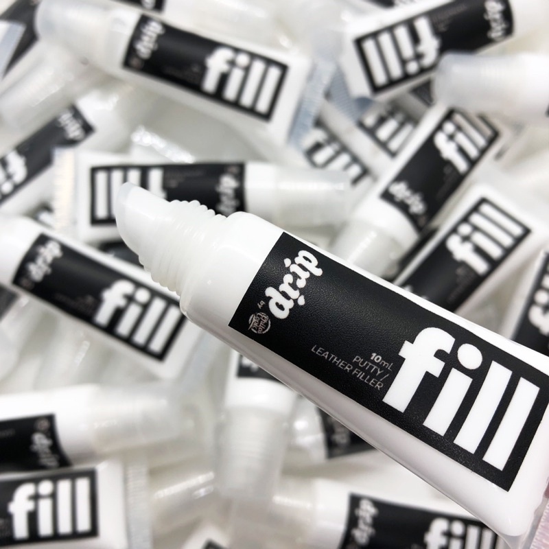 FILL Putty Crack Solution, Leather / Pinhole Filler, Repair( Drip by