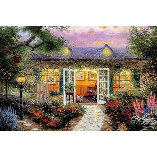 YYL Background Picture Picture Puzzle 500 Piece , Adult Teens Kids Jigsaw Puzzles Garden Studio , Jigsaw Puzzles For Kids Adults Jigsaw Puzzle 150PC / 108PCS / 300PCS