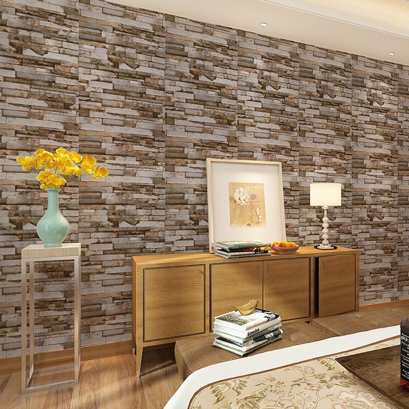 5021 Brick Self Adhesive Wallpaper Shopee Philippines