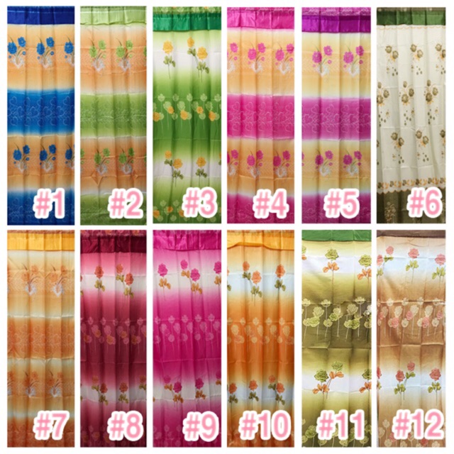 Big sale!!! New Curtains by curtain rod style kurtina for window door