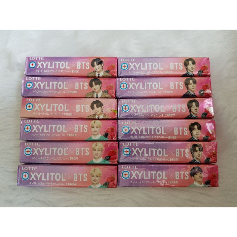 BTS X Xylitol Lotte Stick Japan Exclusive Release Shopee Philippines