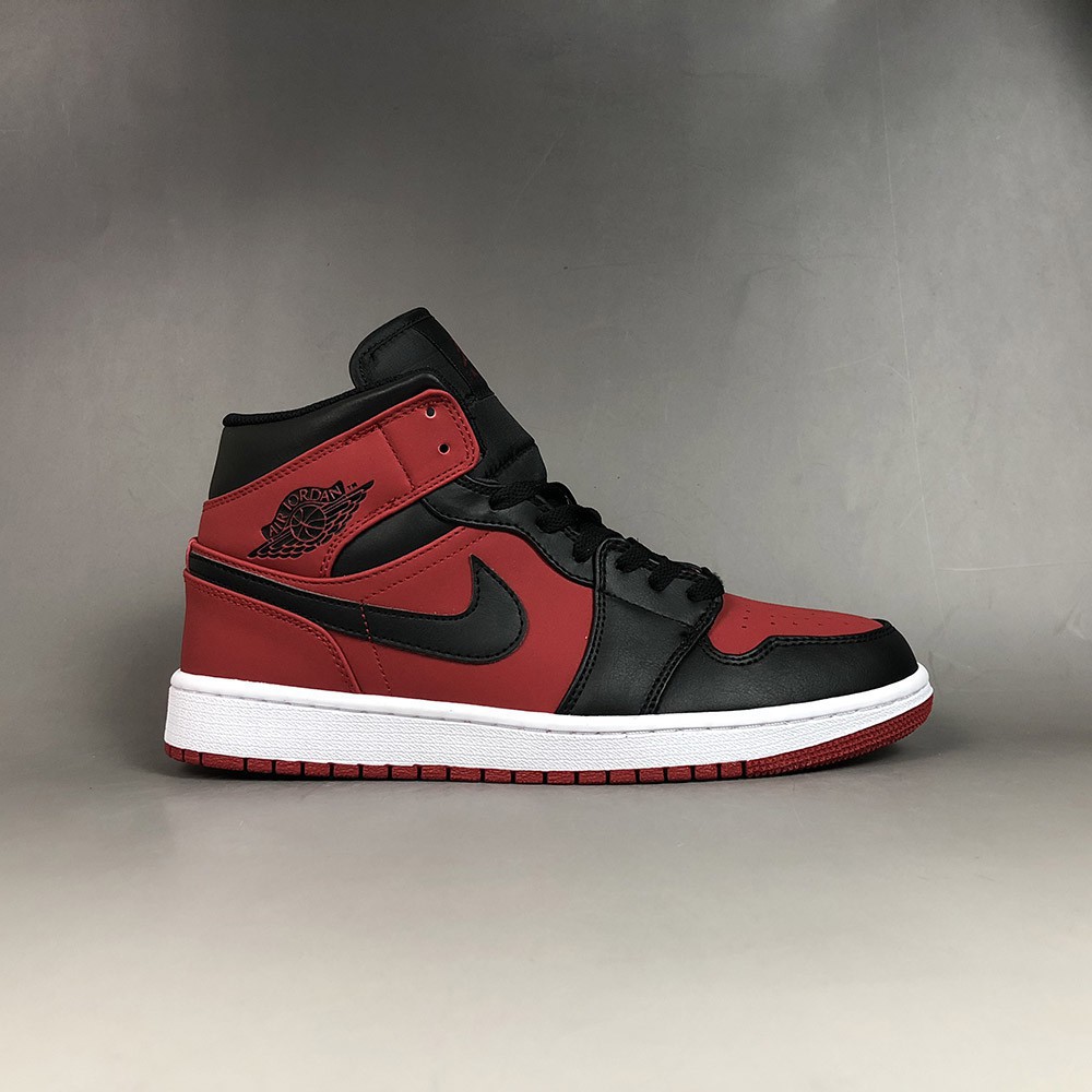 jordan 1s red black white