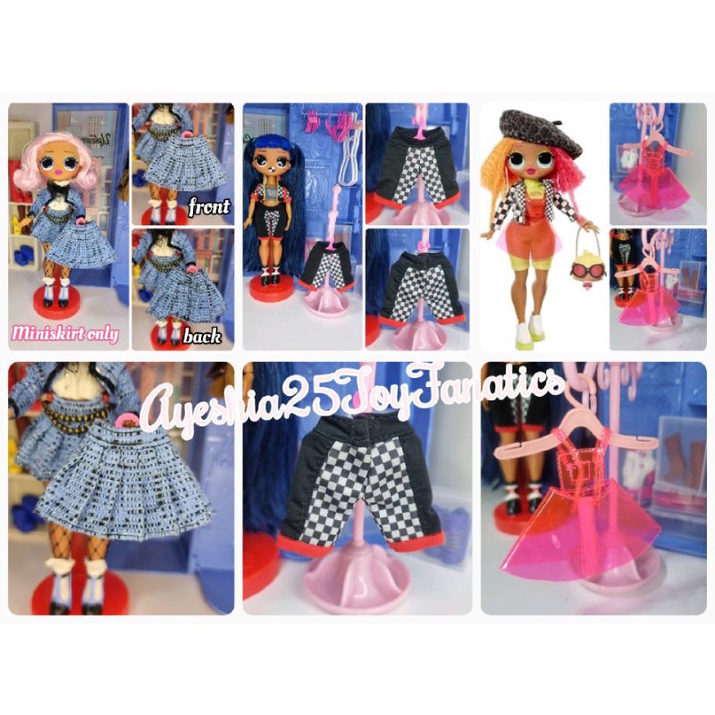 Assorted LOL OMG doll clothes (Please read description) Shopee