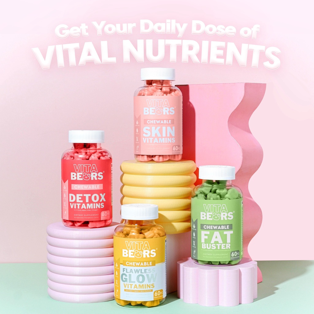VITABEARS CHEWABLE GUMMIES (SLIMMING & SKIN VITAMINS) Shopee Philippines