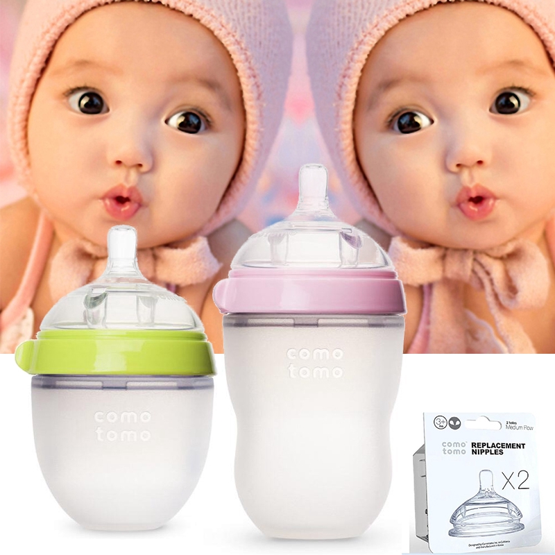 comotomo silicone baby bottle