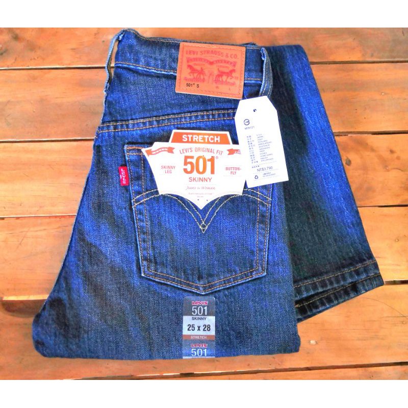 womens levi 501 skinny jeans
