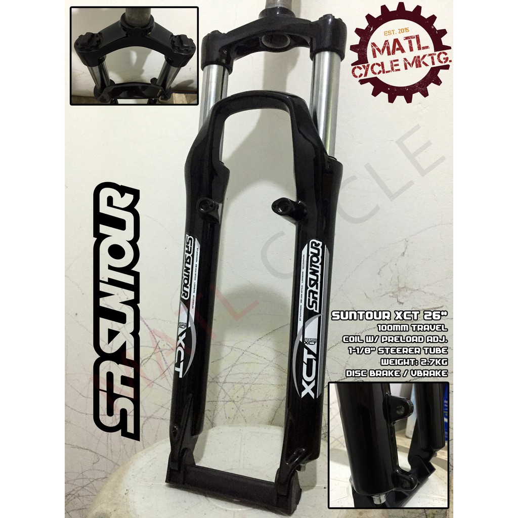 suspension suntour xct 29